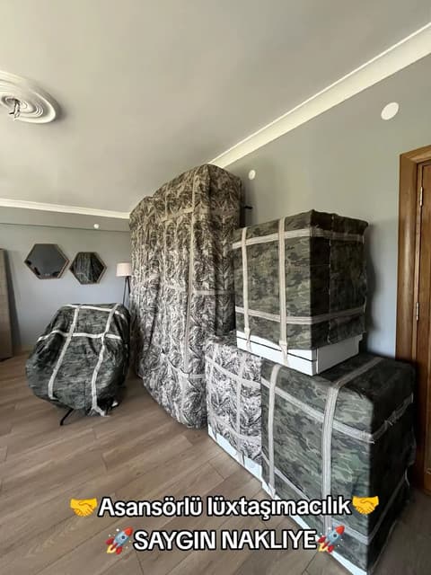 Saygın Nakliye güvenli ve korumalı eşya paketleme